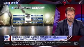 Bruno Martini : "Le bon niveau du championnat de France aide les clubs pour la Ligue des champions" 