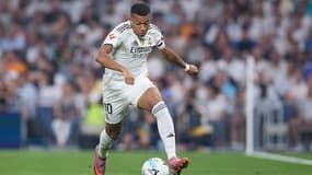 Kylian Mbappé lors de Real Madrid-Osasuna, le 19 août 2025 en Liga