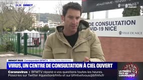 Coronavirus: un centre de consultation à ciel ouvert installé à Nice