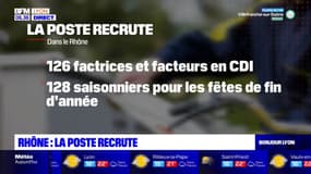 Rhône: la Poste recrute plus de 120 nouveaux facteurs