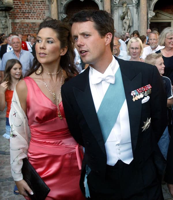 Mary et Frederik du Danemark en 2002.