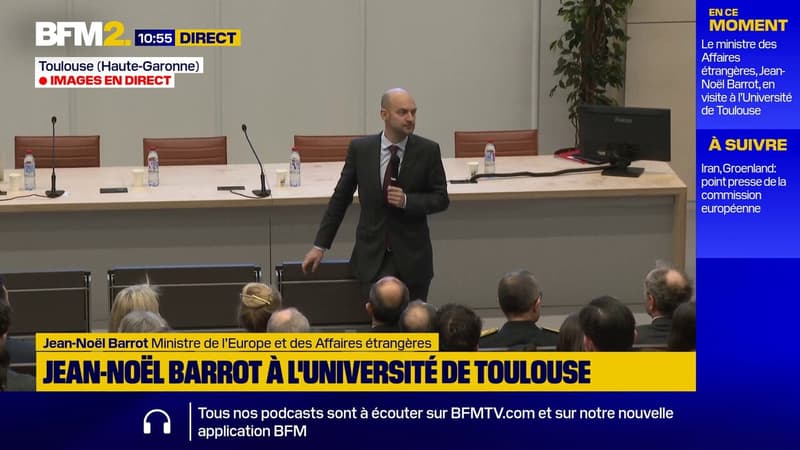 "Ça n'est pas possible pour nous": Jean-Noël Barrot explique pourquoi la France a refusé de rejoindre le "Conseil de la paix" de Donald Trump