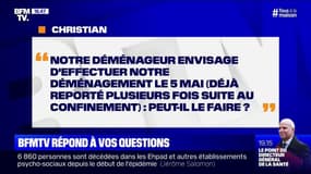 Notre déménageur compte effectuer notre déménagement le 5 mai. Peut-il le faire ? BFMTV vous répond