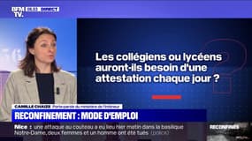 Les enfants qui vont à l'école seuls auront-ils besoin d'une attestation chaque jour ? BFMTV répond à vos questions