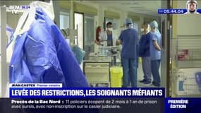 Levée des restrictions: les soignants méfiants 