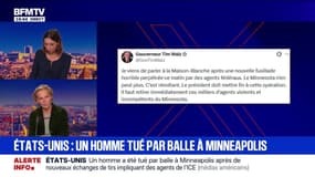 Minneapolis: "Le président doit mettre fin à cette opération", a déclaré sur X, Tim Walz, gouverneur américain du Minnesota, après la mort d'un homme par l'ICE