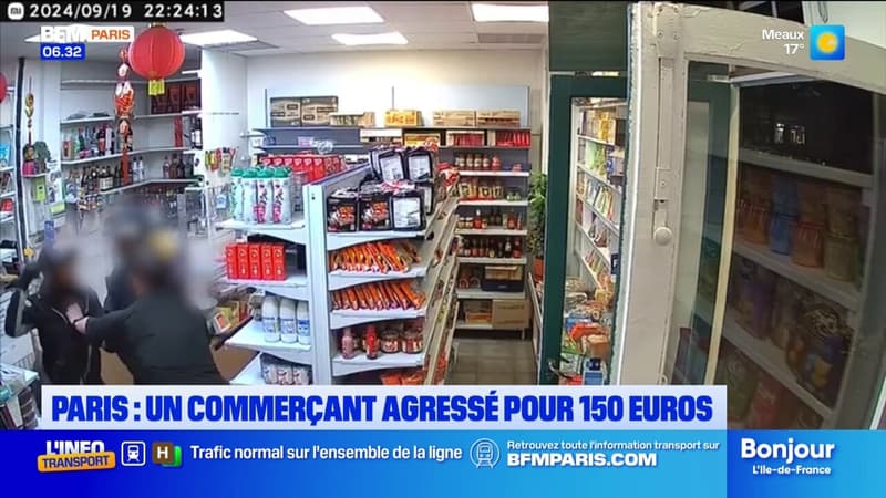 Paris: un épicier du 15e arrondissement agressé pour 150 euros