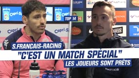 Stade Français-Racing : "C'est un match spécial", les joueurs ont hâte