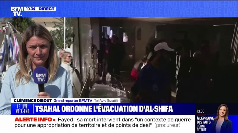 Conflit Israël/ Hamas: Tsahal ordonne l'évacuation de l'hôpital Al-Shifa
