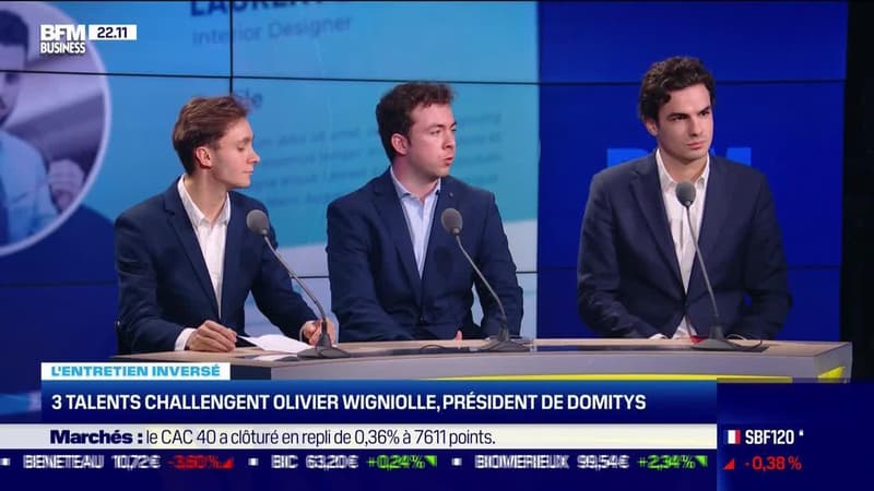 L'entretien inversé : trois talents challengent Olivier Wigniolle, président de Domitys - 07/02