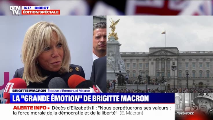 Brigitte Macron à propos d'Elizabeth II: "Pour moi, elle est et restera la reine"