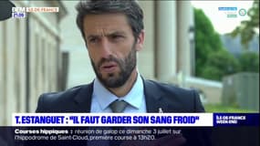 Paris 2024: Tony Estanguet appelle à "garder son sang froid"