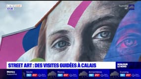 Des visites guidées proposées à Calais pour découvrir les œuvres de street art