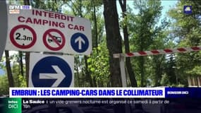Embrun: la mairie ne souhaite pas que les camping-cars s'installent sur les parkings de la ville et du plan d'eau 
