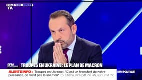 Guerre en Ukraine: pour Sébastien Chenu, Emmanuel Macron "n'est pas un artisan de la paix"