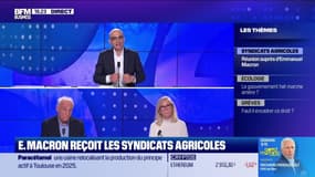 E. Macron reçoit les syndicats agricoles - 20/02