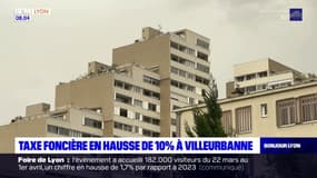 Villeurbanne augmente sa taxe foncière de 10%