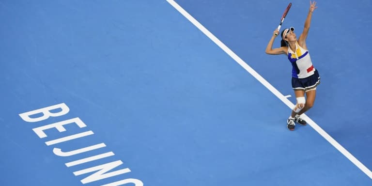 La Chinoise Peng Shuai au China Open de Pékin, le 2 octobre 2017