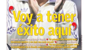 La une du journal As du lundi 9 décembre 2024