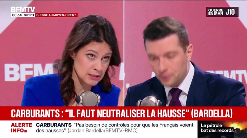 Guerre au Moyen-Orient: "La réaction de la France va dans le bon sens", déclare Jordan Bardella