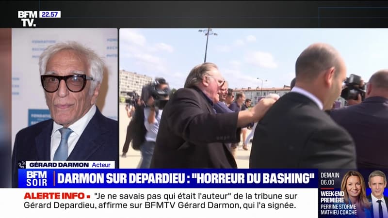 Gérard Darmon sur les propos de Gérard Depardieu: 