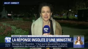 Colère contre la hausse des carburants: "J'entends ce mécontentement (...) c'est important d'être dans le débat là où il a lieu" justifie la ministre 