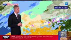 Météo Nord-Pas-de-Calais: de la neige ce jeudi matin, jusqu'à 4°C à Lille