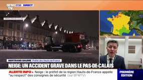 Neige: le préfet de la région des Hauts-de-France appelle "au respect des consignes de sécurité