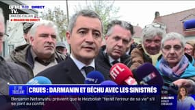 Inondations dans le Pas-de-Calais: Gérald Darmanin évoque deux blessés