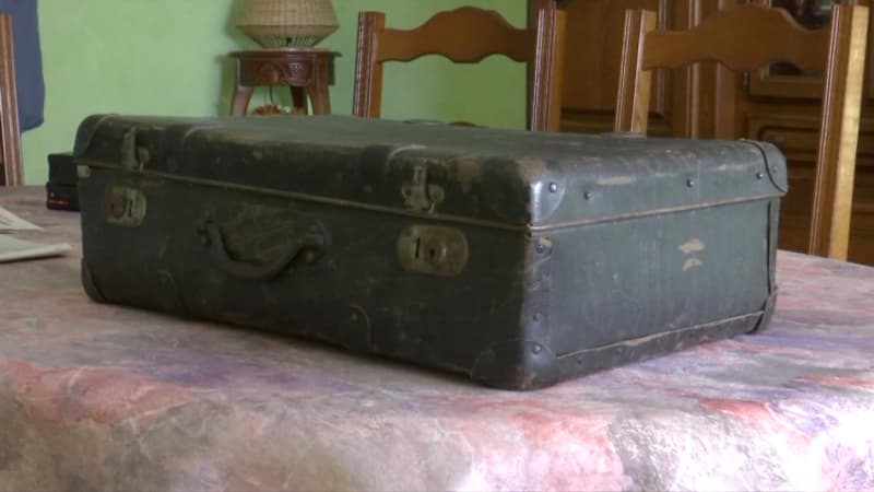 Ardèche: ils retrouvent la valise de leur grand-père déporté en Allemagne comme prisonnier en 1940