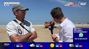"Il est mort il y a plusieurs semaines": un rorqual commun retrouvé dans un état de décomposition avancée, échoué sur la plage d'Agon-Coutainville