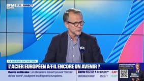 Sidérurie: "C'est une industrie socle, qui alimente toute les autres", assure Bruno Jacquemin, délégué général de l'A3M Alliance Minerais