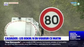 Calvados: les 80km/h de retour sur les routes ce mercredi