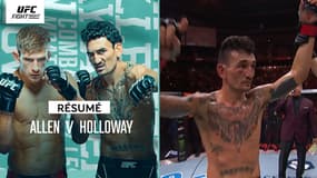 UFC : Holloway s'impose sans trembler face à Allen 