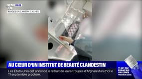 Au cœur d'un institut de beauté clandestin qui propose des rendez-vous malgré le rideau baissé