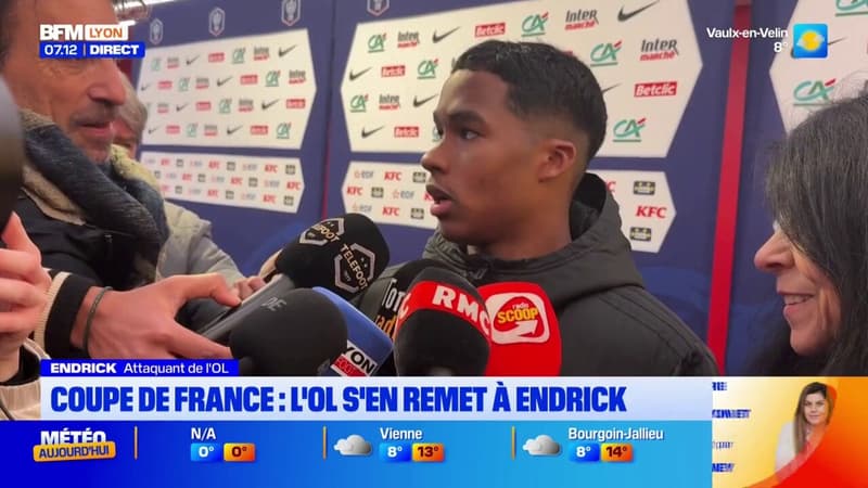 "Je porte le numéro 9, je dois marquer" : Endrick encore buteur avec l'OL face à Laval