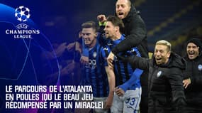 Ligue des champions : le parcours de l'Atalanta en poules (ou le beau jeu récompensé par un miracle)