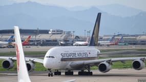 Un A380 de Singapore Airlines