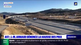 A51:J.-M.Arnaud dénonce la hausse des prix