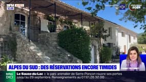 Vacances: à Sisteron, des réservations encore timides