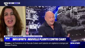 Nouvelle plainte contre Sébastien Cauet: pour Emmanuelle Dancourt (Metoo Médias), l'animateur est "le même style de personnage" que Patrick Poivre d'Arvor avec "le même style de procédés"
