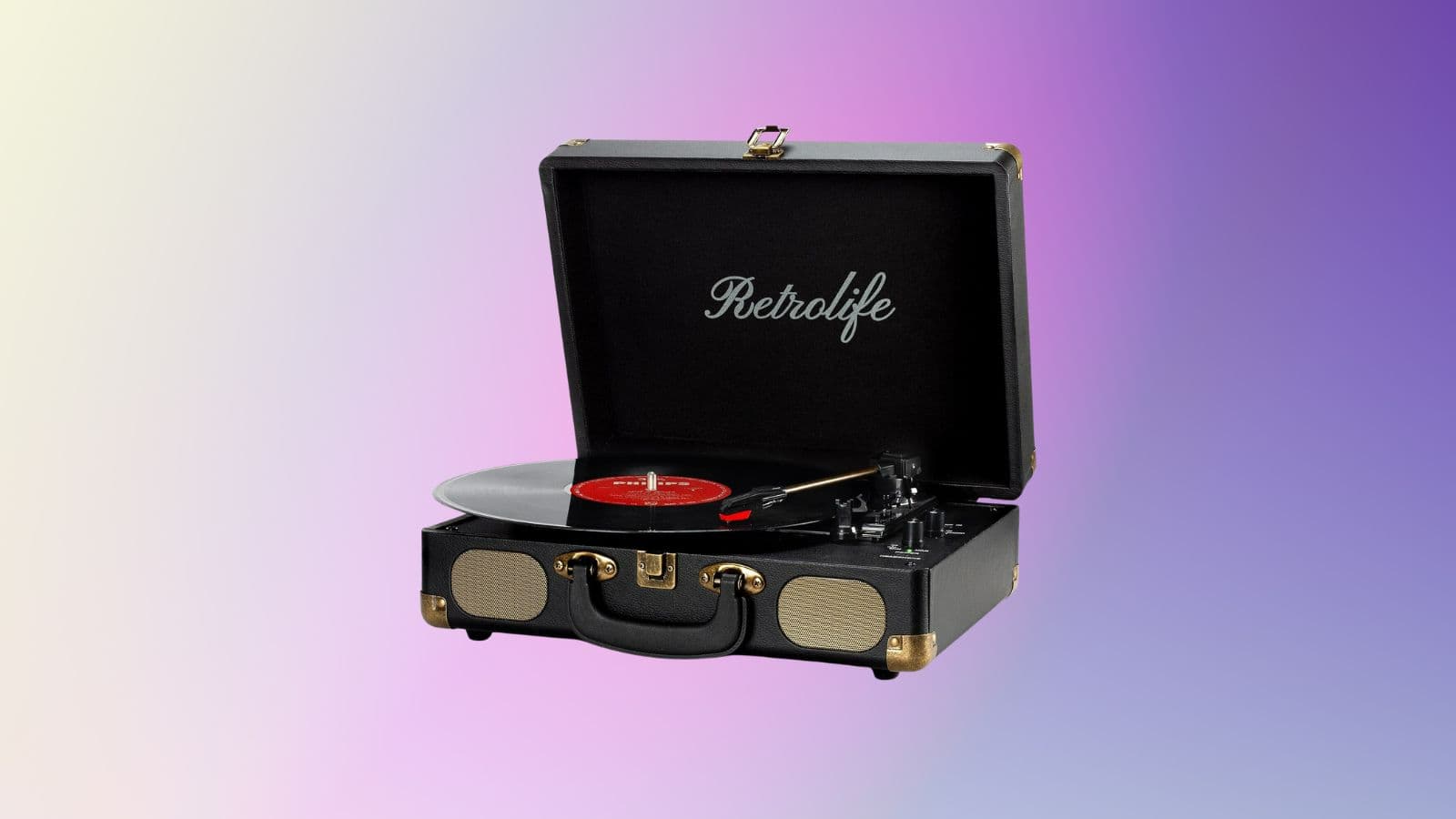 Enjoy vinyl at the best price with this turntable at an unbeatable price.