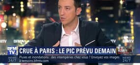 Crues en Île-de-France: "La Seine est alimentée par des crues très fortes de tous les affluents franciliens", Frédéric Gache