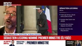 Sébastien Lecornu Premier ministre: "C'est un bras d'honneur aux Français", déclare Robert Ménard, maire de Béziers