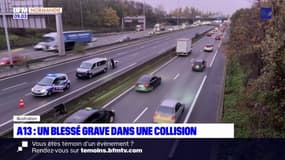 Normandie: un motard grièvement blessé dans une collision sur l'A13