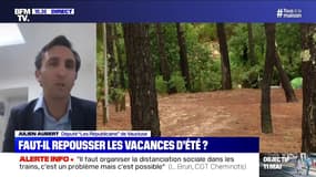 Tourisme: Julien Aubert appelle le gouvernement à "être clair sur les espaces qui pourront ouvrir"