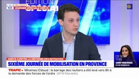 Grève du 7 mars: le réprésentant des "Jeunes avec Macron" assure qu'il y a eu des "discussions" sur la réforme