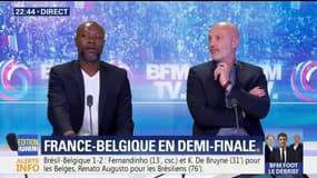 Pour William Gallas, le replacement de KDB a été la clef de la victoire belge face au Brésil