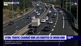 Beaucoup de monde sur les routes de la région lyonnaise