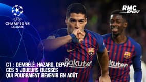 C1 : Dembélé, Hazard, Depay... ces 5 joueurs blessés qui pourraient revenir en août